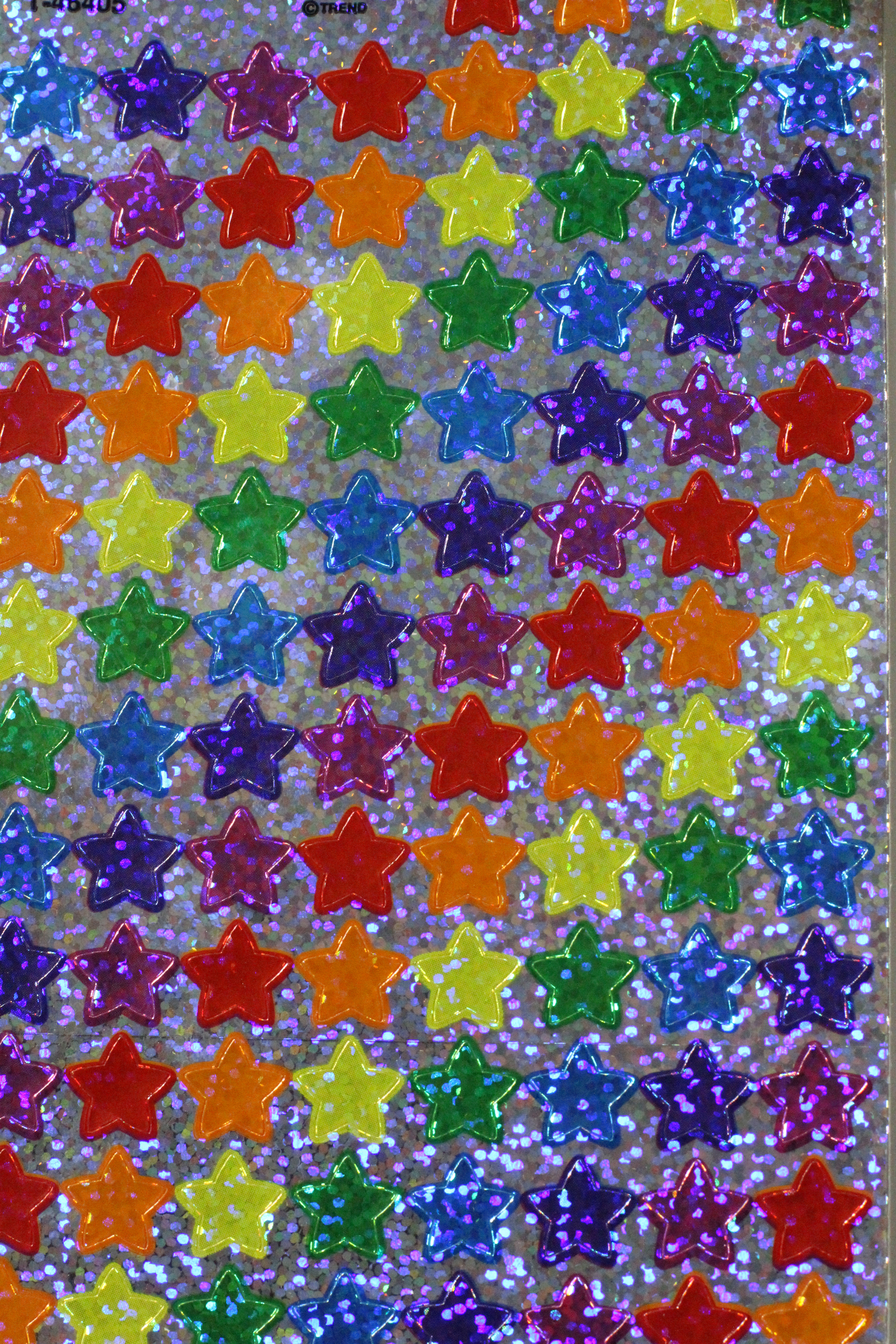Colorful Sparkle Stars